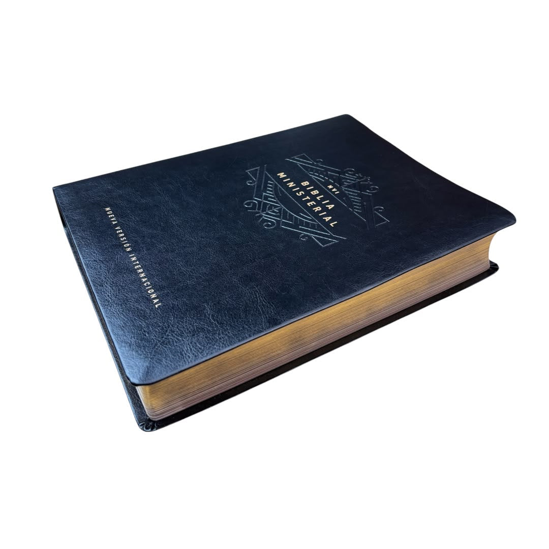 Biblia ministerial NVI imitacion piel negro