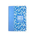 Biblia reina valera 1960 compacta letra grande  azul claro flores