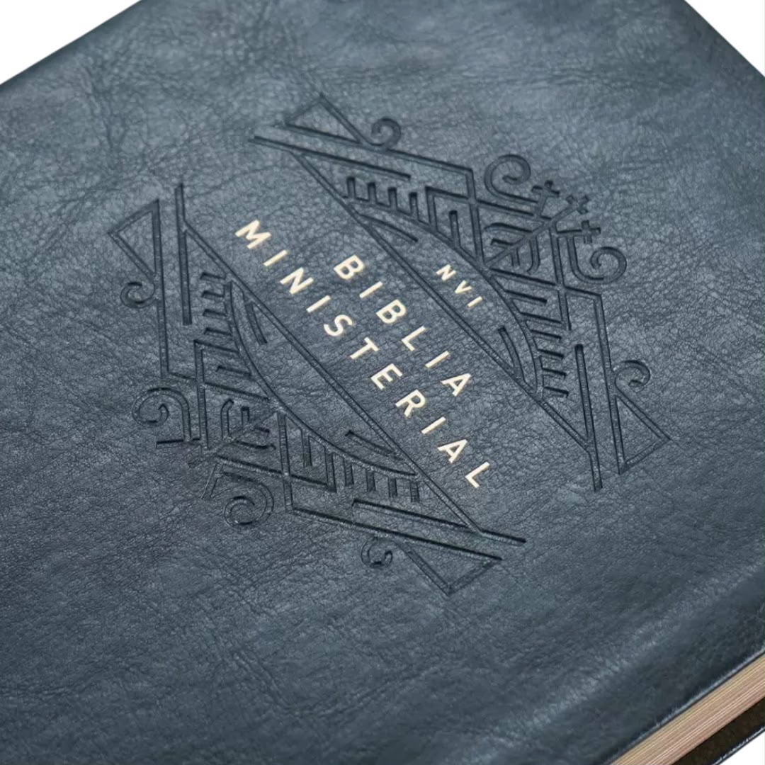 Biblia ministerial NVI imitacion piel negro