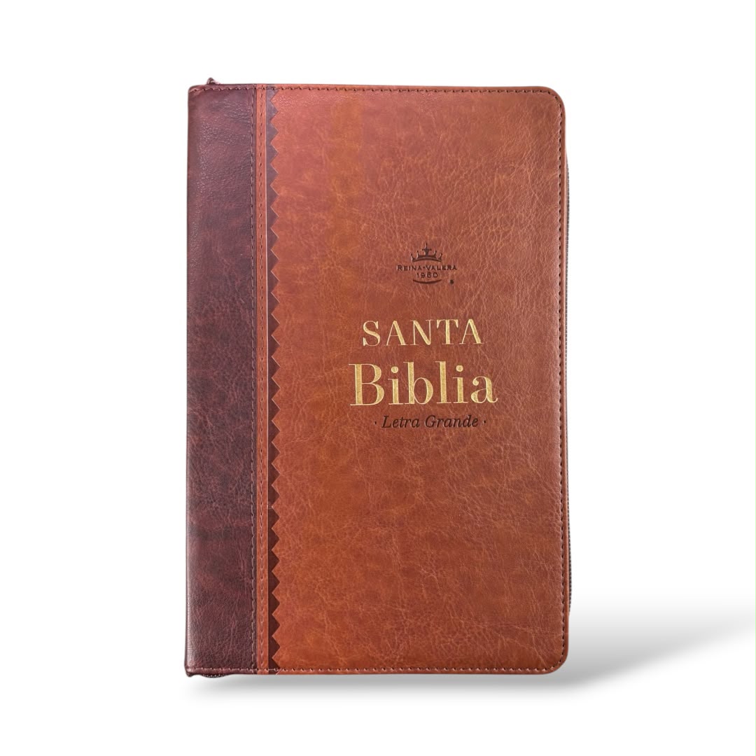 Biblia Rv1960 obsequios y premios imitacion piel cafe c/cierre