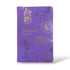 Biblia Rvr1960 obsequios  y premios morado flores imitacion piel c/cierre