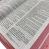Biblia obsequios y premios RVR60 Rosa floral  Imitación Piel/ Cierre