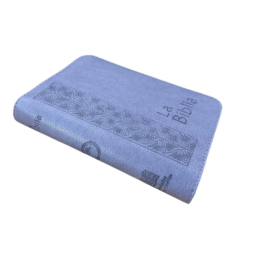 Biblia Traducción lenguaje actual compacta c/ cierre lila imitacion piel