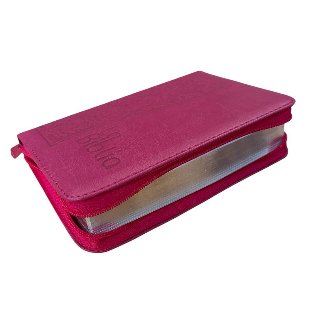 Biblia Traduccion lenguaje actual compacta imitacion piel fucsia Levítico