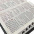 Biblia Reina valera 1960 Letra grande imitacion piel gris/negro QR Levítico