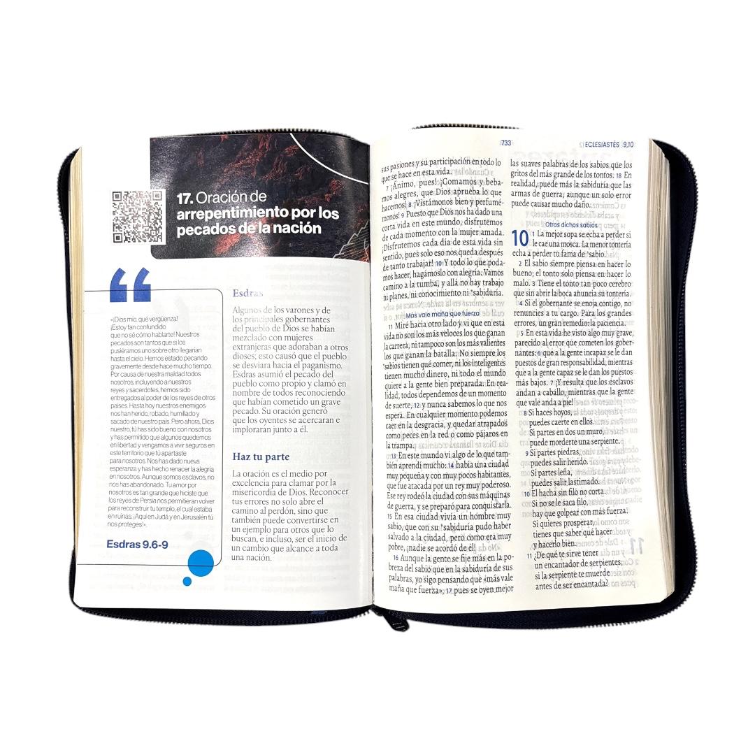 La Biblia de oraciones Traduccion lenguaje actual letra grande c/ cierre Levítico