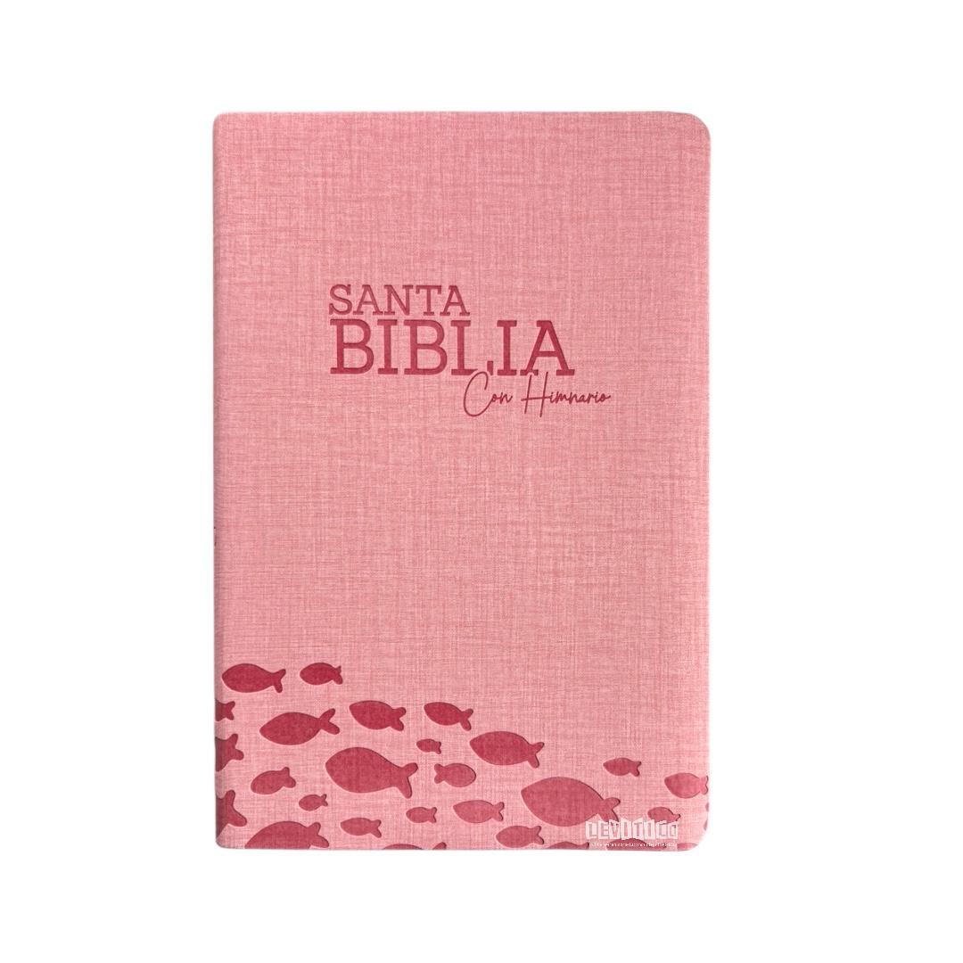 BIBLIA CON HIMNARIO ADVENTISTA FE DE JESUS 2020 (4 COLORES) rosa