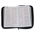BIBLIA RVR 1960 LETRA GIGANTE MANUAL GRIS/ NEGRO CIERRE "ESFORZAOS "
