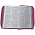 BIBLIA RVR 1960 LETRA GIGANTE MANUAL ROSA C/CIERRE CONTO DORADO "NO TEMAS"