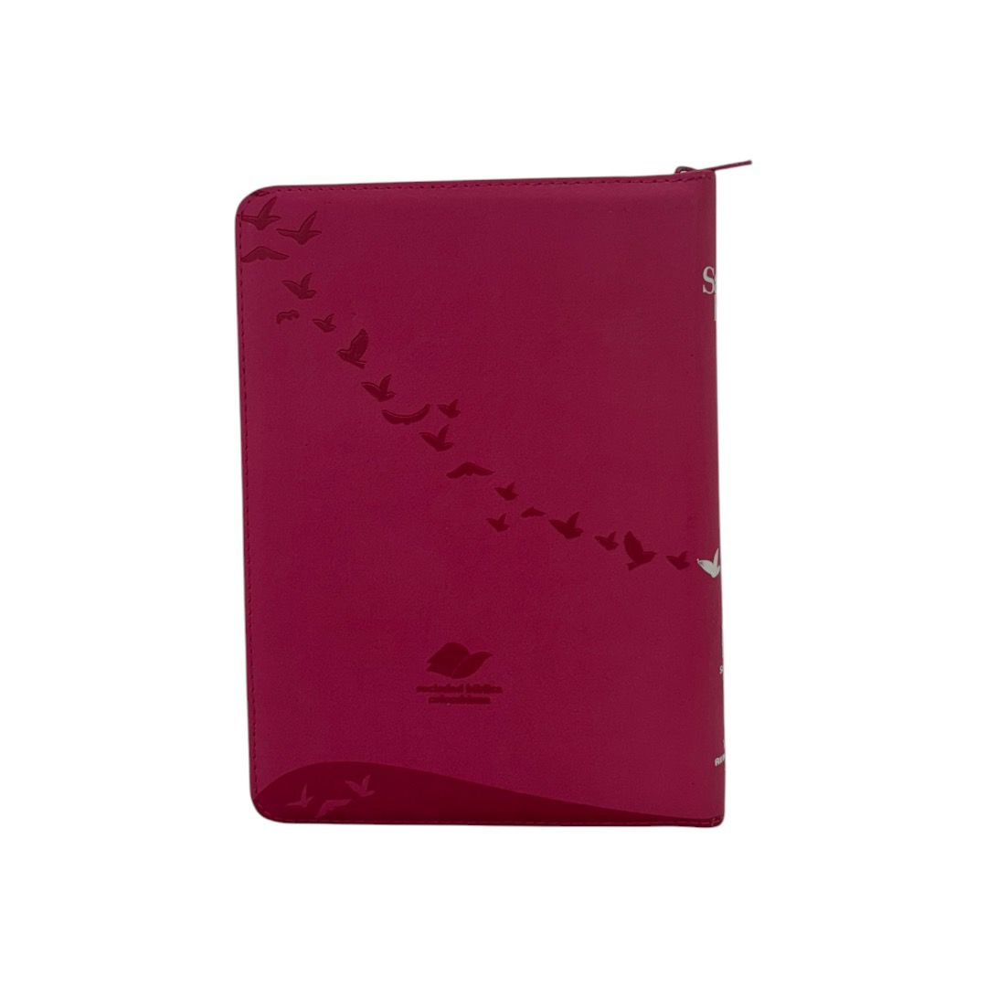 BIBLIA REINA VALERA 1960 LETRA GIGANTE ROSA CIERRE INDICE