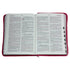 BIBLIA REINA VALERA 1960 LETRA GIGANTE ROSA CIERRE INDICE