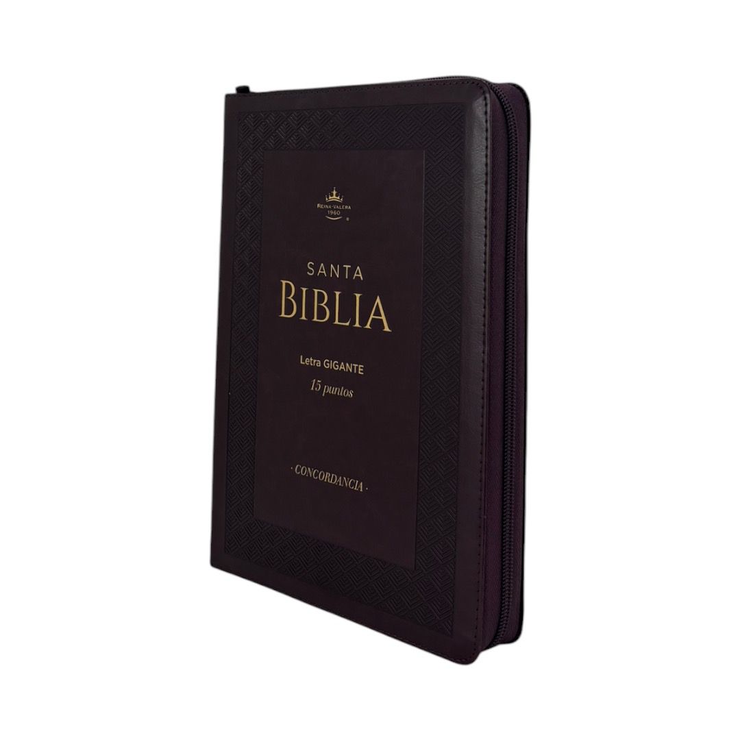 BIBLIA RVR 1960 GIGANTE RELIEVE IMITACION PIEL CIERRE/INDICE