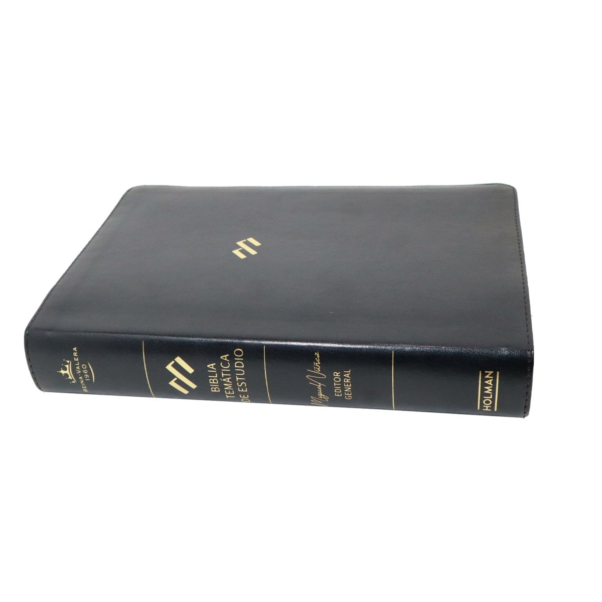 BIBLIA REINA VALERA 1960 TEMÁTICA DE ESTUDIO SÍMIL PIEL NEGRO - Levítico
