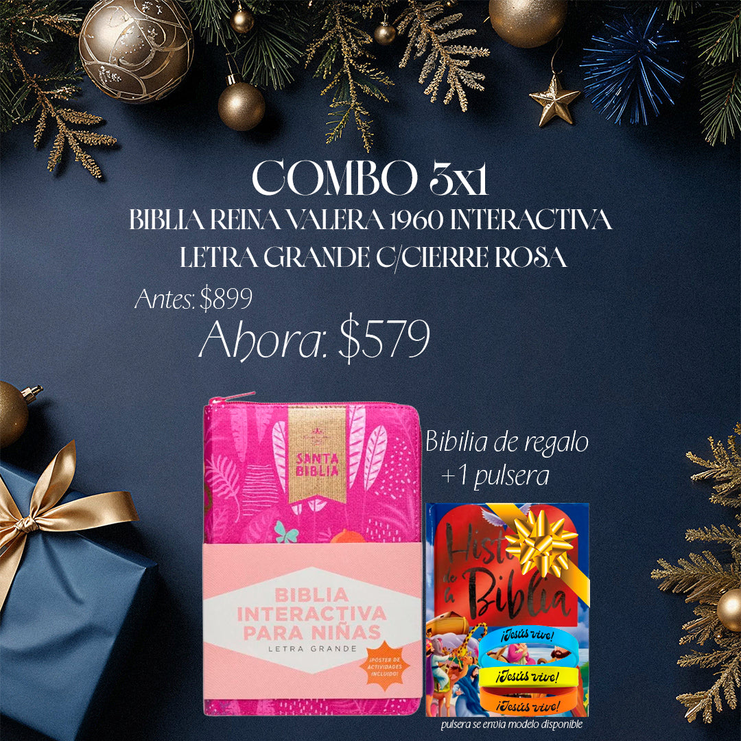 BIBLIA REINA VALERA 1960 INTERACTIVA + 2 REGALOS