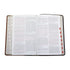 Reina Valera 1960 Biblia temática de estudio, marrón oscuro/marrón piel fabricada con índice - Levítico