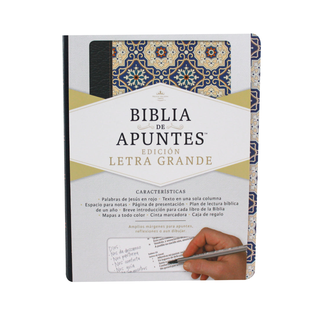 Biblia de Apuntes Edición letra grande (Mosaicos)
