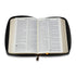 Santa Biblia RVR1960 Compacta c/cierre Negro y Gris