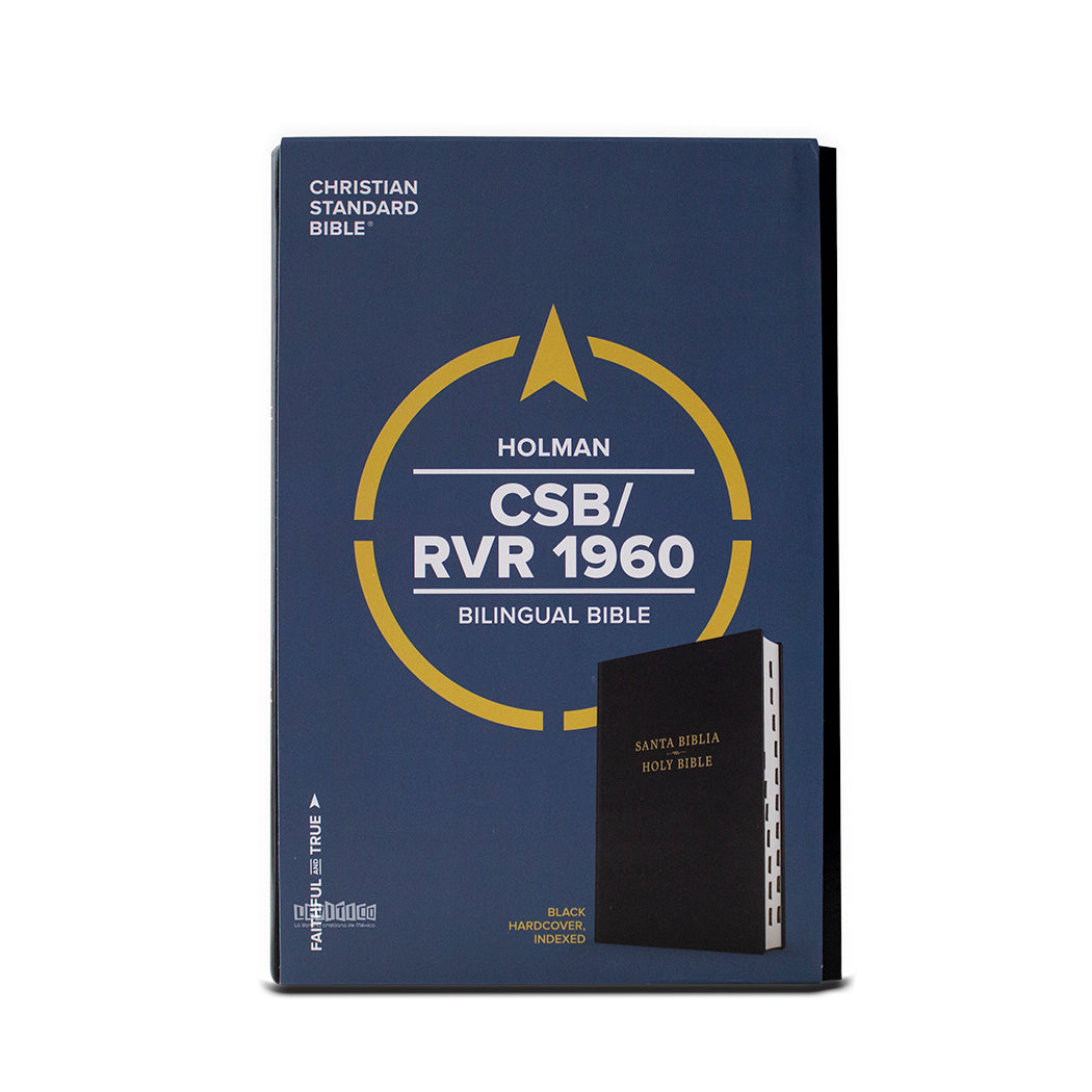 RVR 1960/CSB Biblia Bilingüe, tapa dura con índice