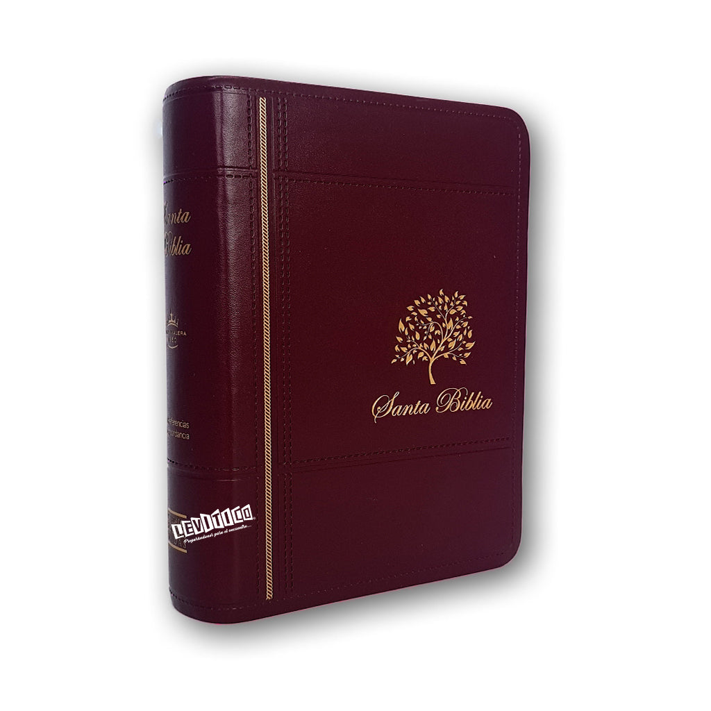 Santa Biblia Compacta Imitación piel vino/borgana RVR60