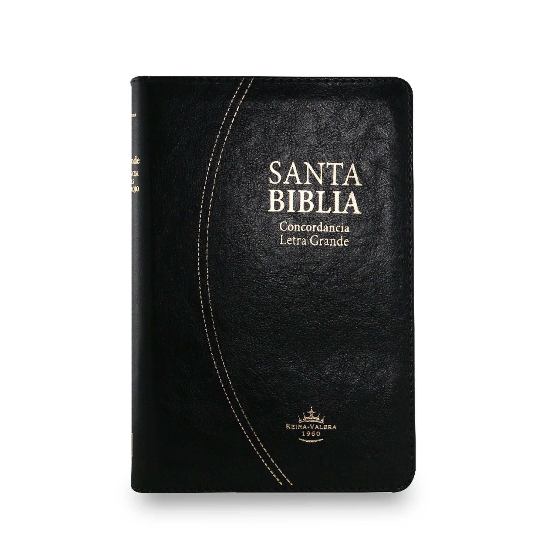 BIBLIA REINA VALERA 1960 LETRA GRANDE  NEGRO IMITACION PIEL INDICE