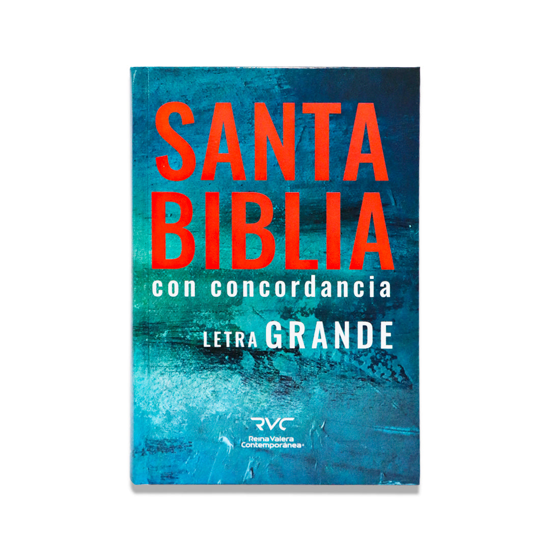 SANTA BIBLIA RVC LETRA GRANDE CON CONCORDANCIA