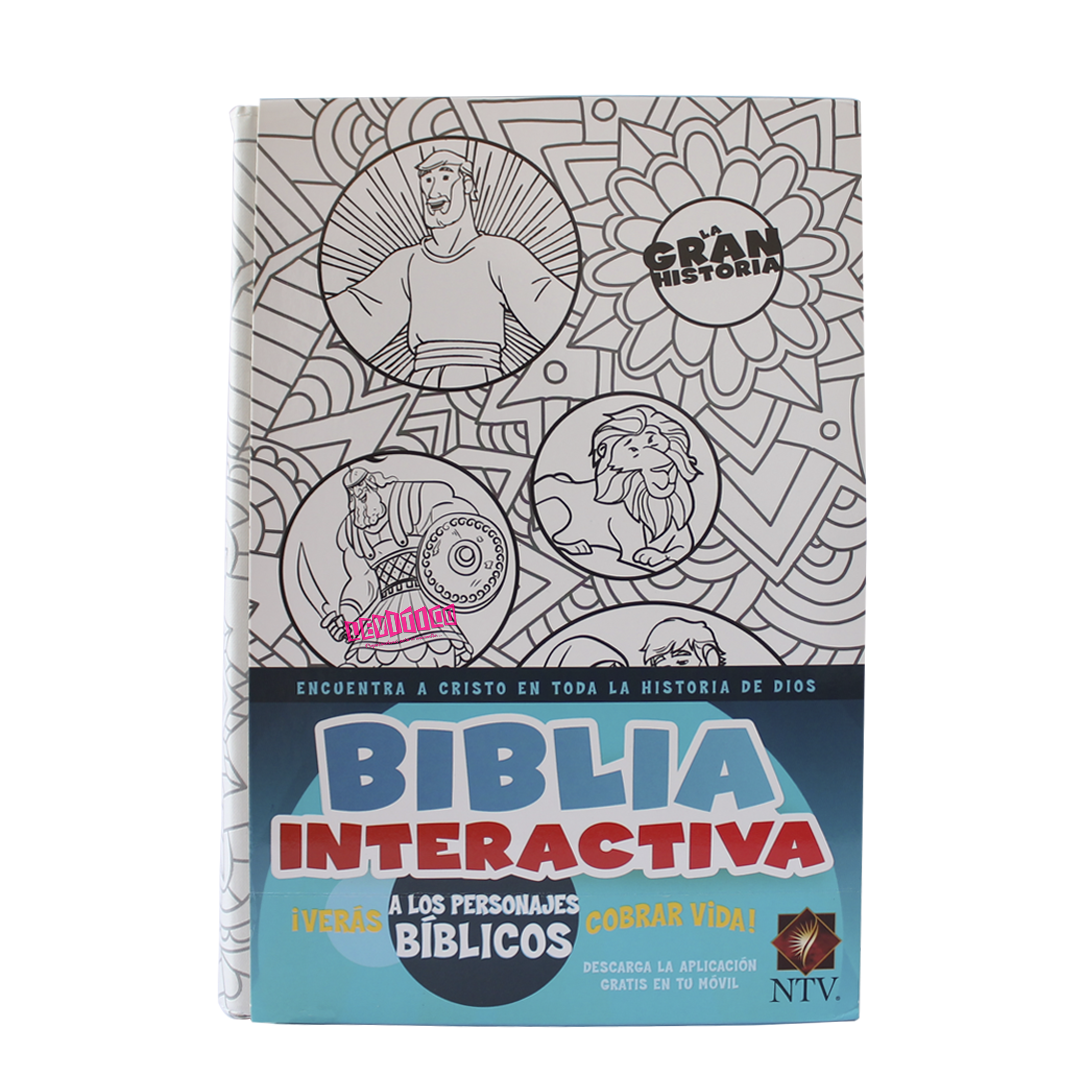 Biblia: La Gran Historia NTV (Para colorear)