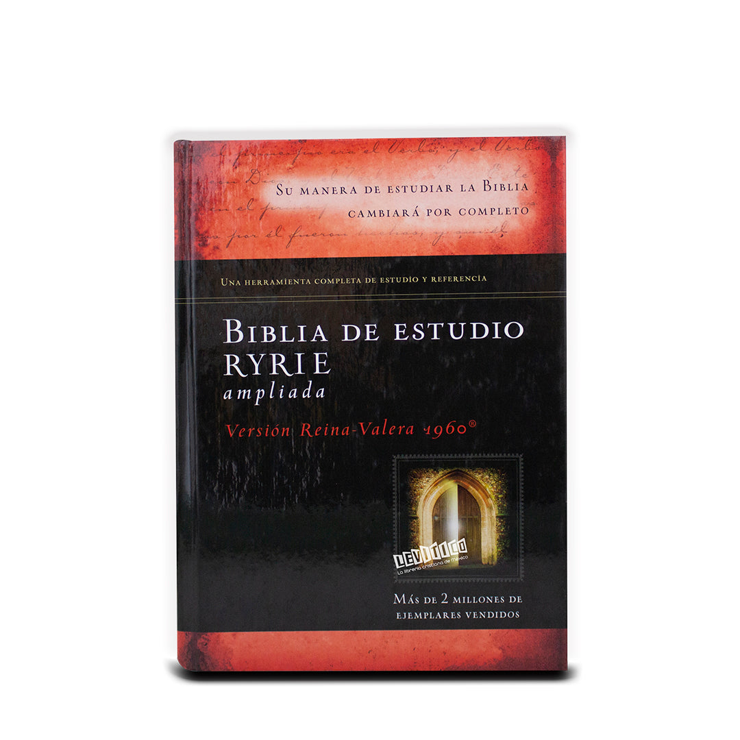 Biblia de Estudio Ryrie Ampliada Tapa Dura con índice