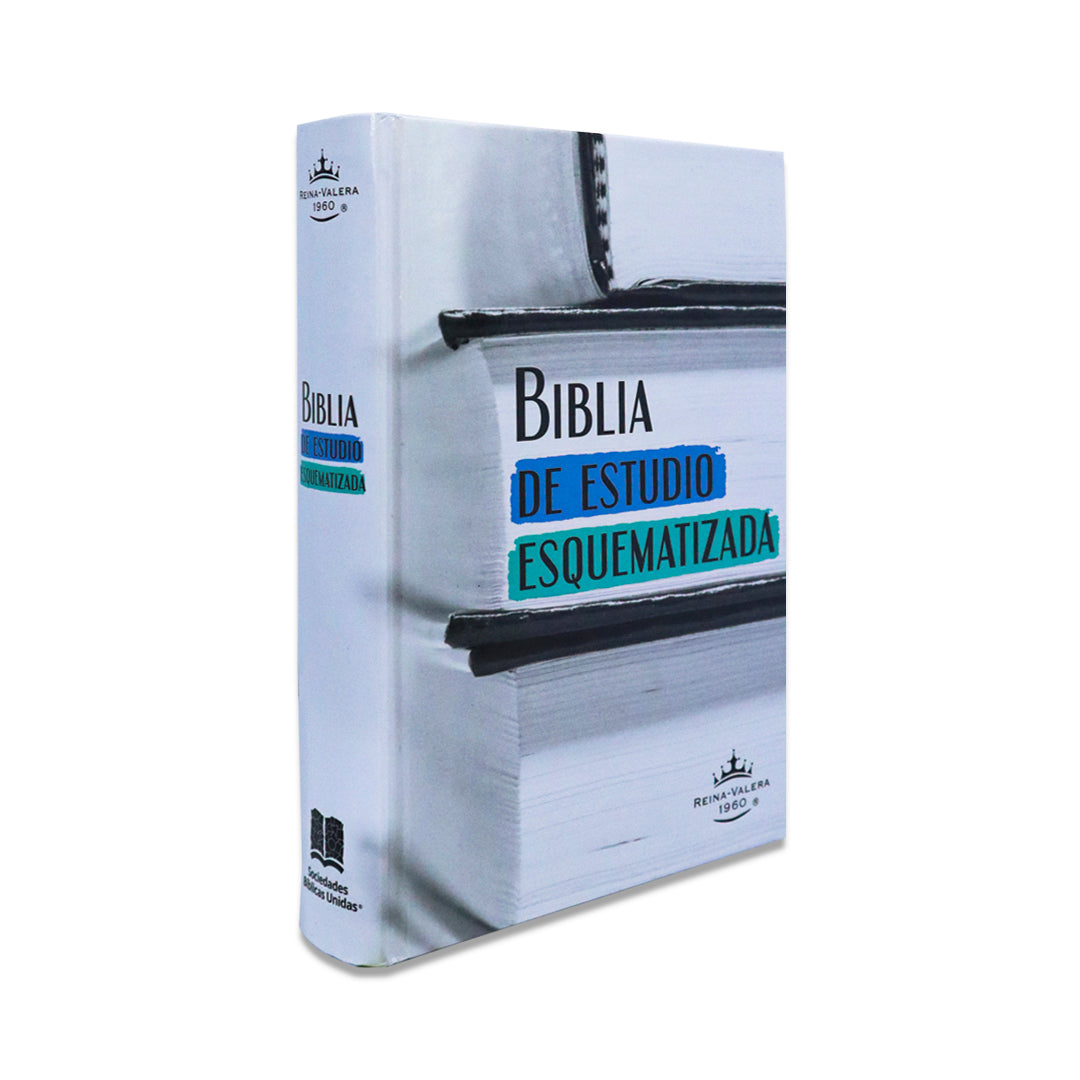 BIBLIA DE ESTUDIO RV1960 ESQUEMATIZADA TAPA DURA
