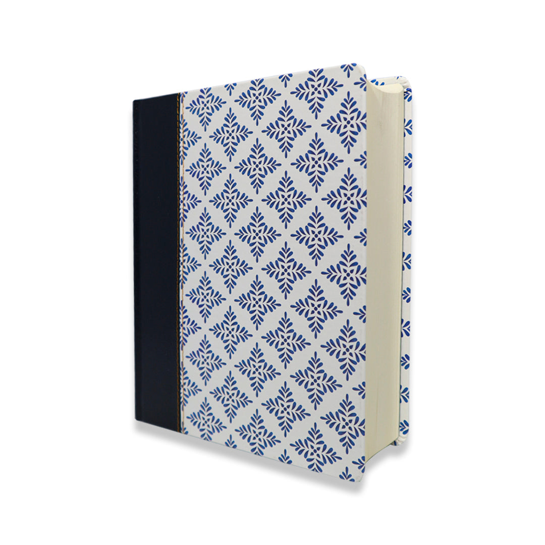 BIBLIA DE APUNTES NVI SIMIL PIEL LETRA GRANDE/ BLANCO Y AZUL