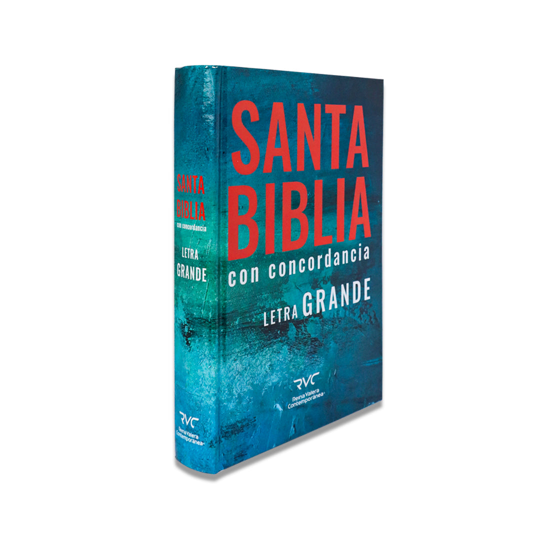 SANTA BIBLIA RVC LETRA GRANDE CON CONCORDANCIA