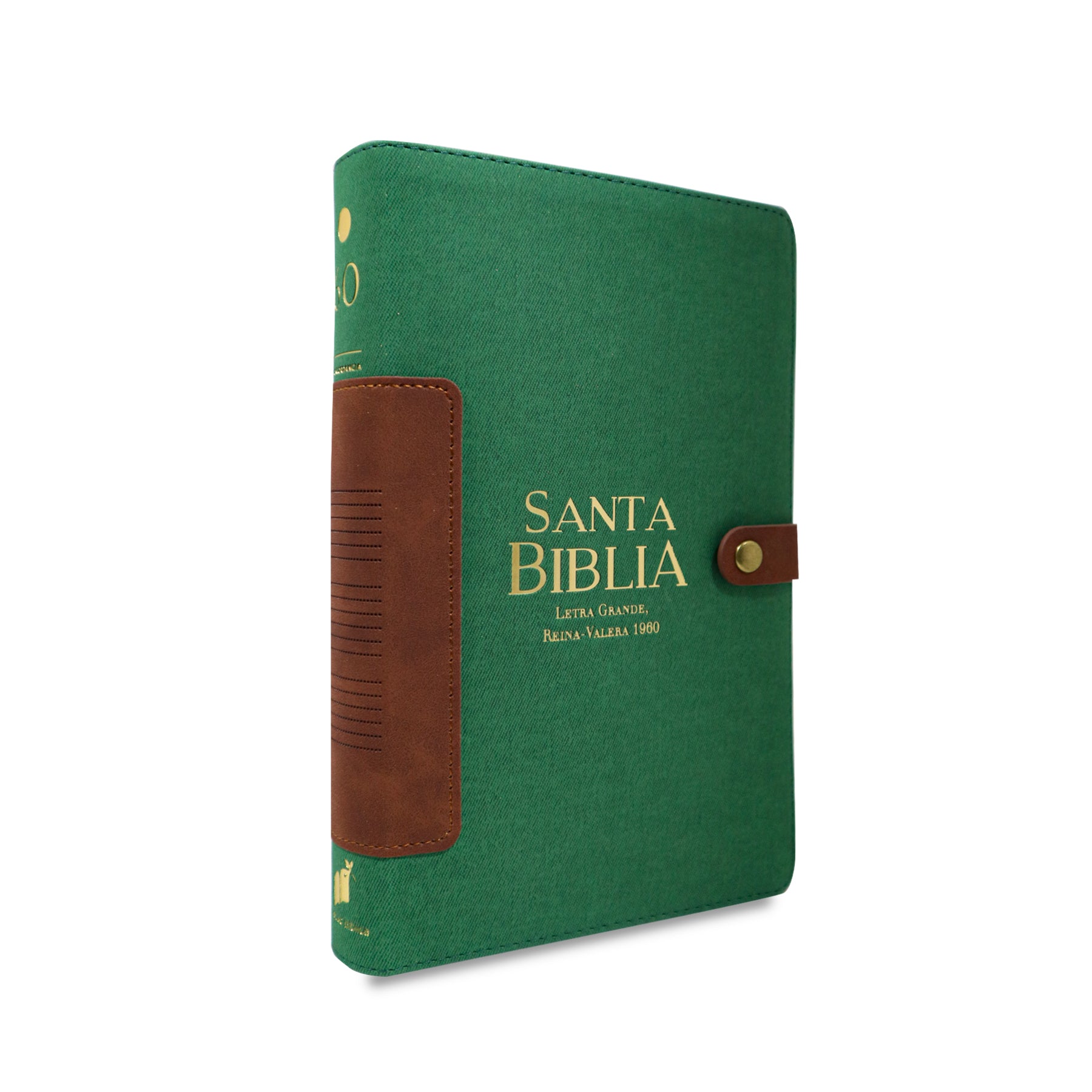 SANTA BIBLIA RV1960 LETRA GRANDE TAMAÑO MANUAL IMIT PIEL C/BROCHE