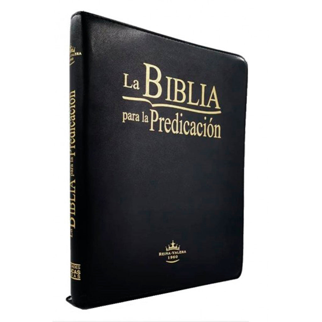Biblia para la Predicación c/Indice Negra RVR 1960