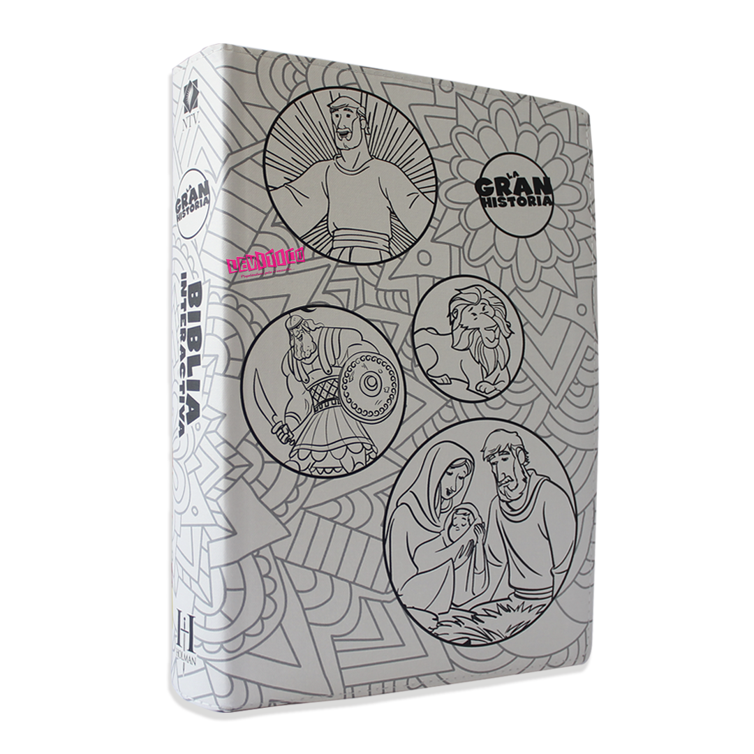 Biblia: La Gran Historia NTV (Para colorear)