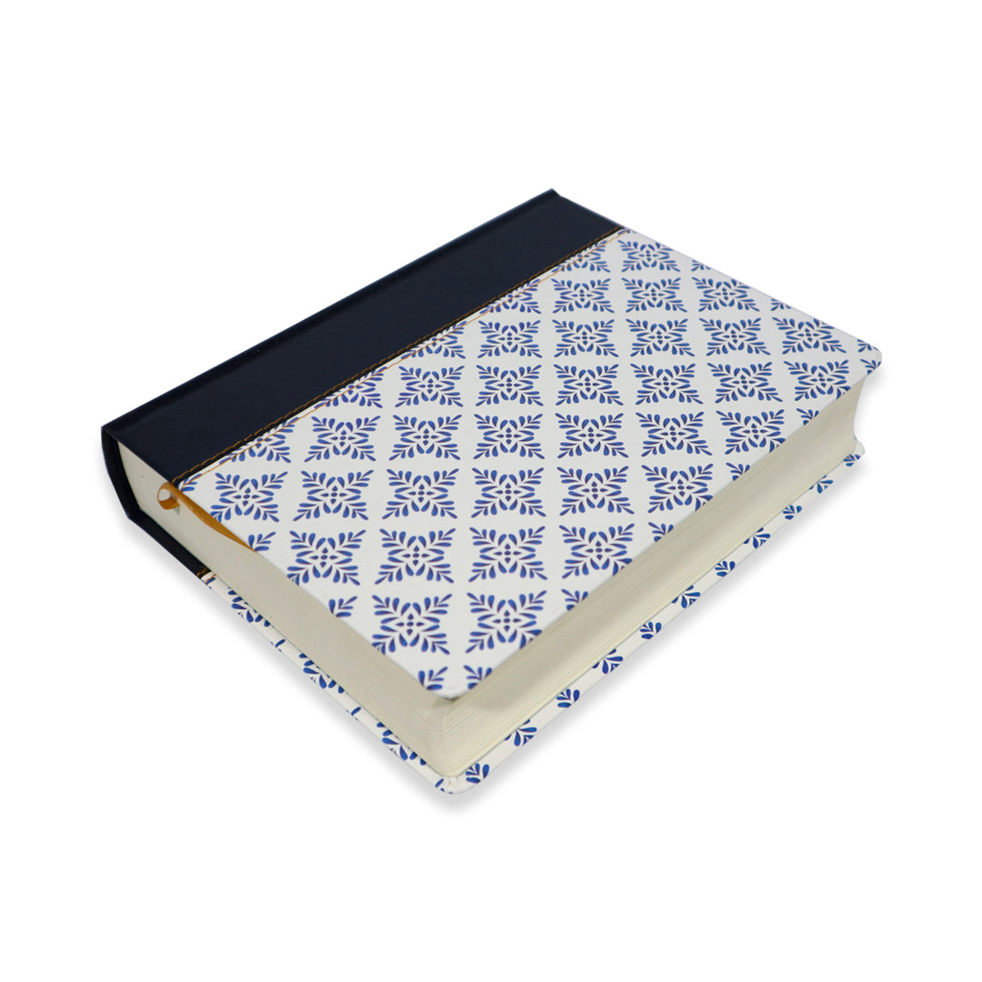 BIBLIA DE APUNTES NVI SIMIL PIEL LETRA GRANDE/ BLANCO Y AZUL