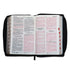 BIBLIA RVR1960 LETRA GIGANTE IMIT PIEL NEGRO GRIS/LEON