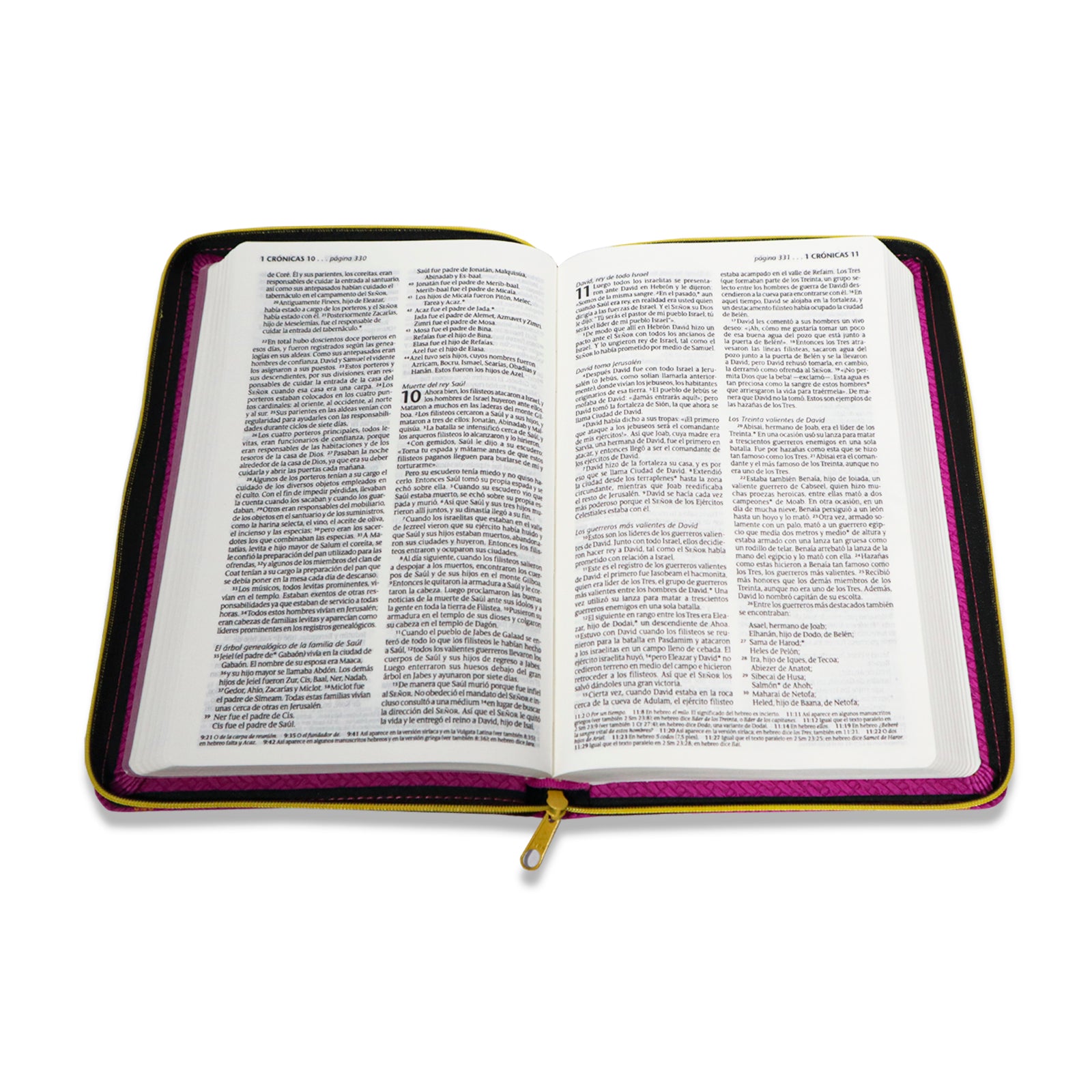 SANTA BIBLIA NTV EDICIÓN ZÍPER /SENTIPIEL FUCSIA