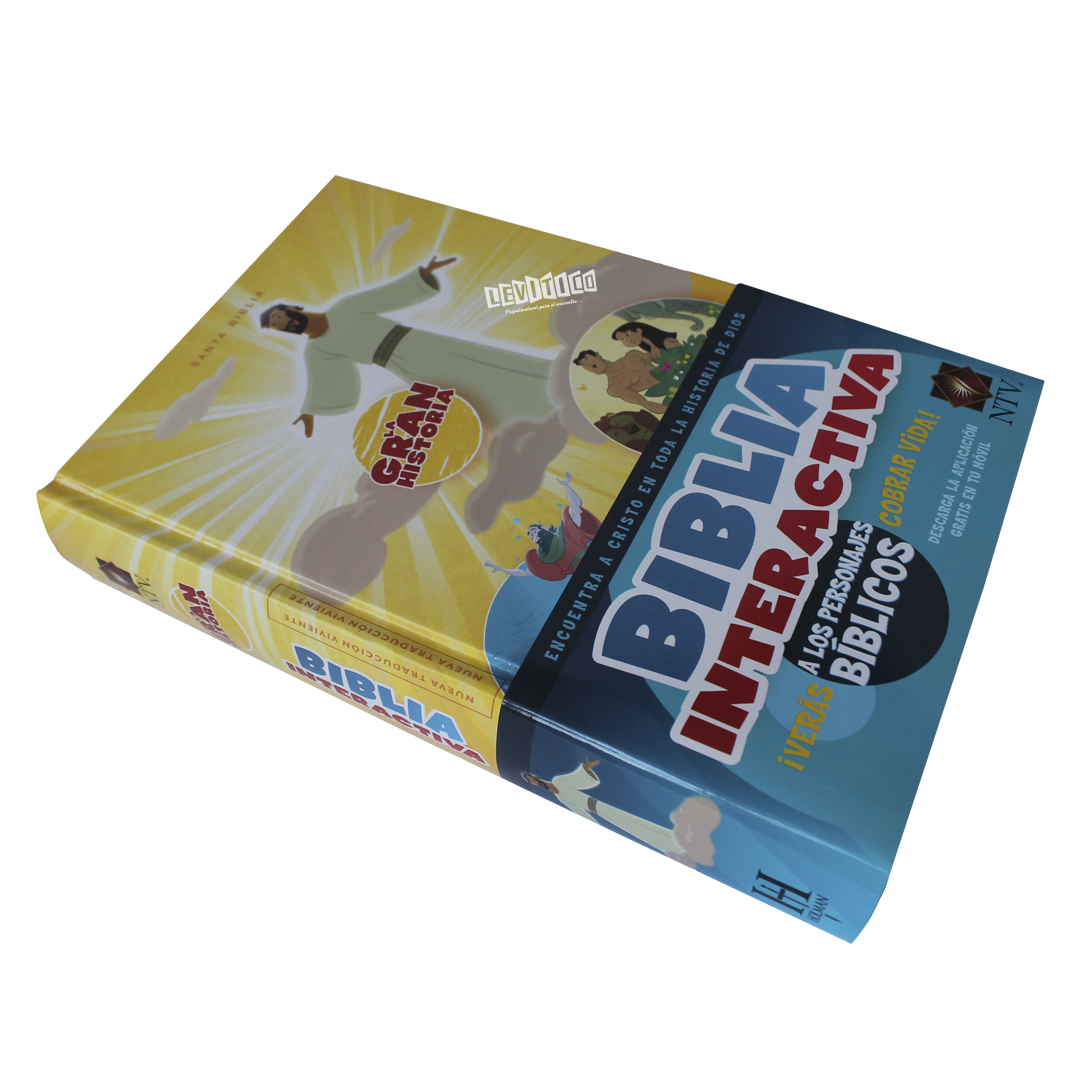 Biblia: La Gran Historia NTV Interactiva (Tapa dura)