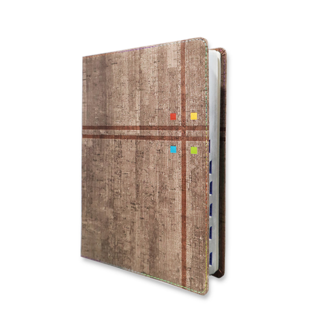 BIBLIA DE ESTUDIO ARCOIRIS RV1960 GRIS PIZZARRA C/INDICE