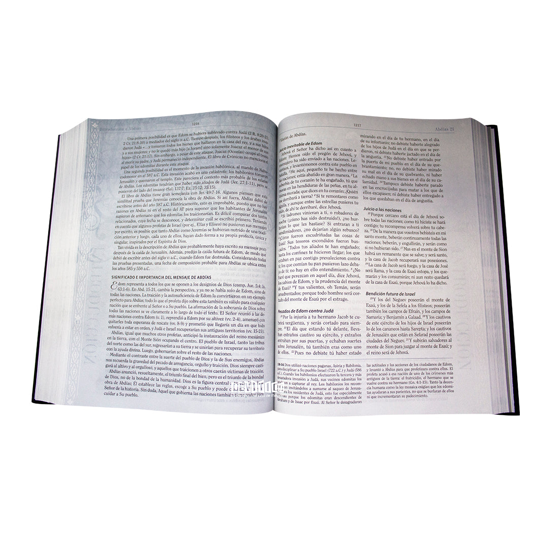 Biblia de Estudio de Apologética RVR 1960, Tapa dura