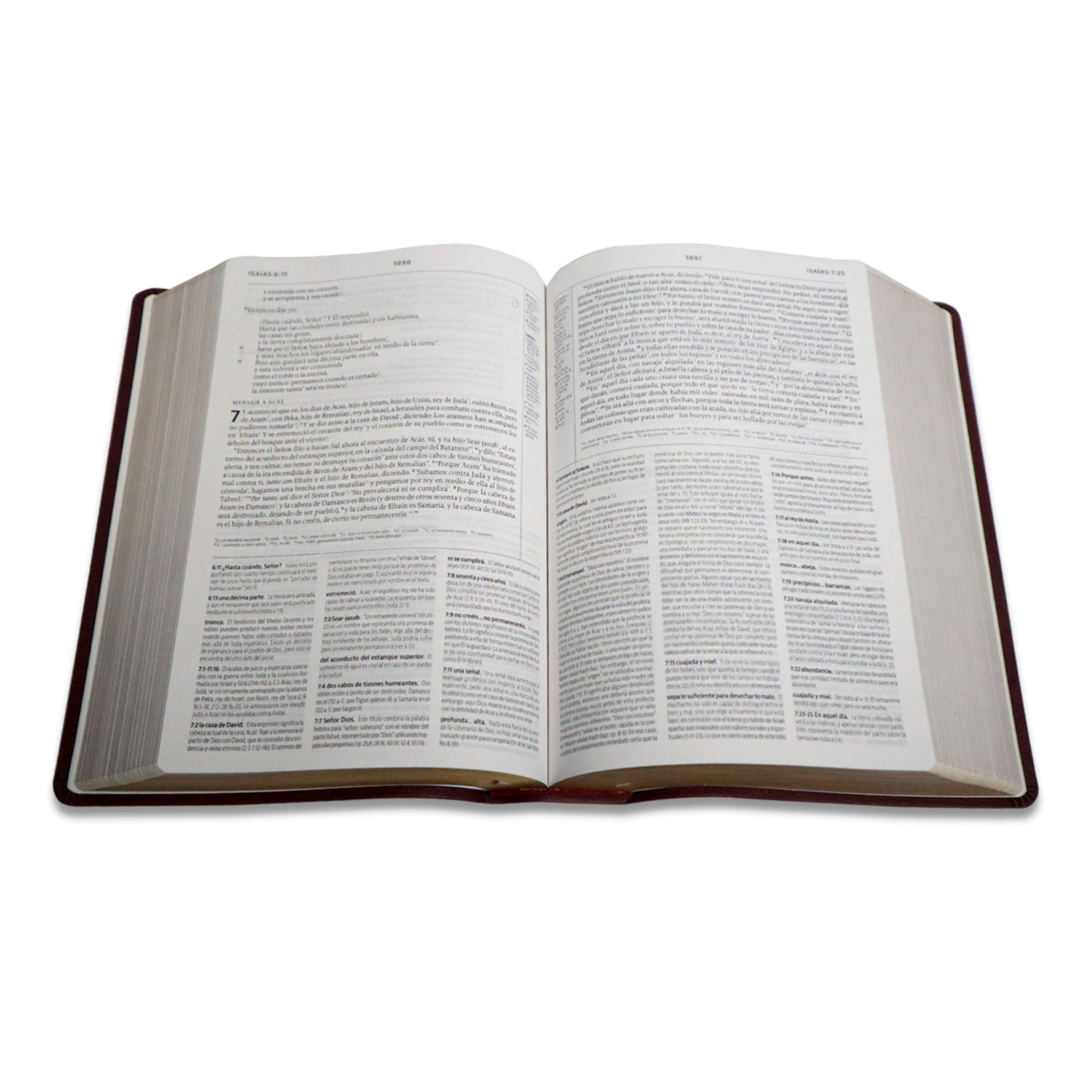 Biblia de estudio de la Reforma LBLA símil piel