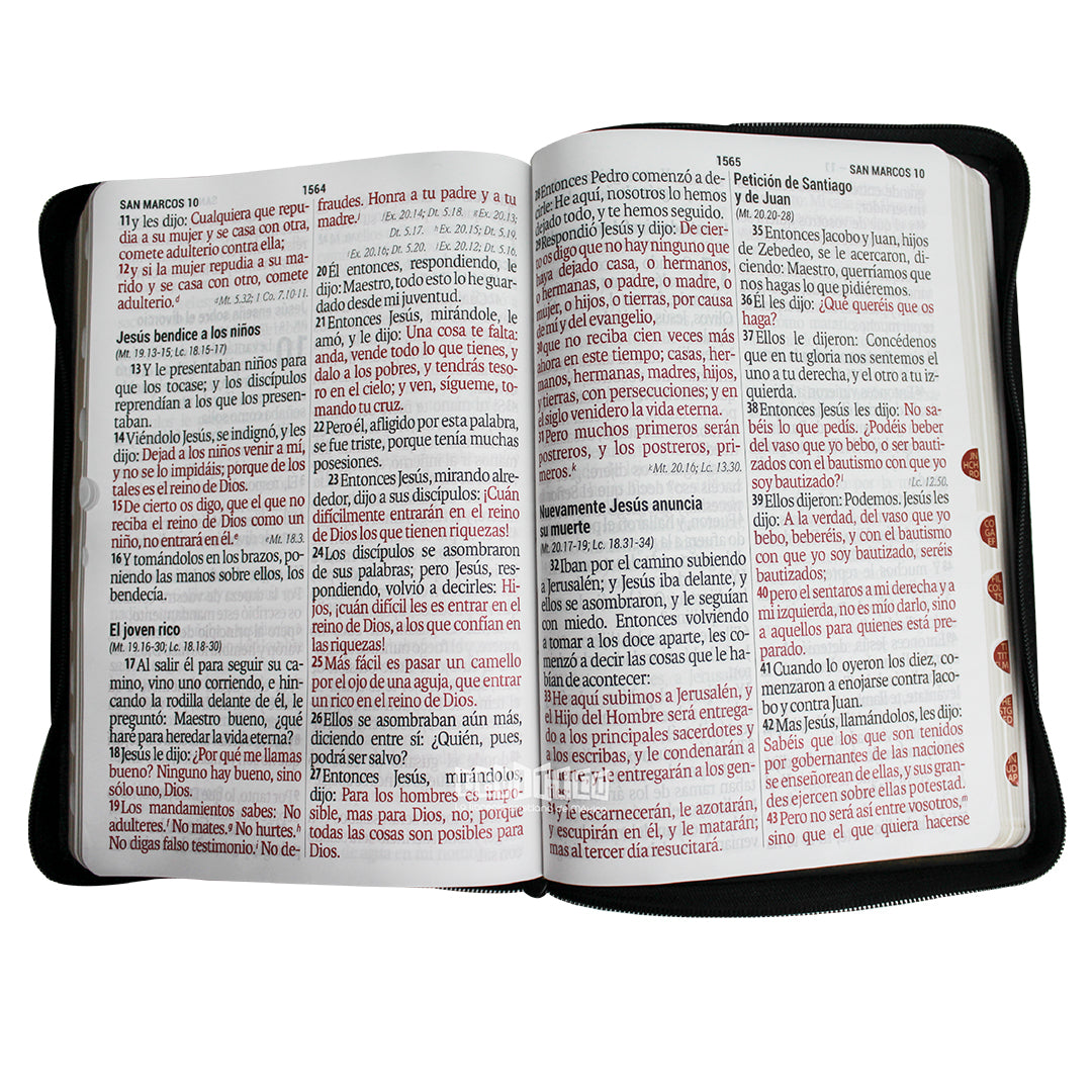 Santa Biblia RVR60 Letra Supergigante c/cierre