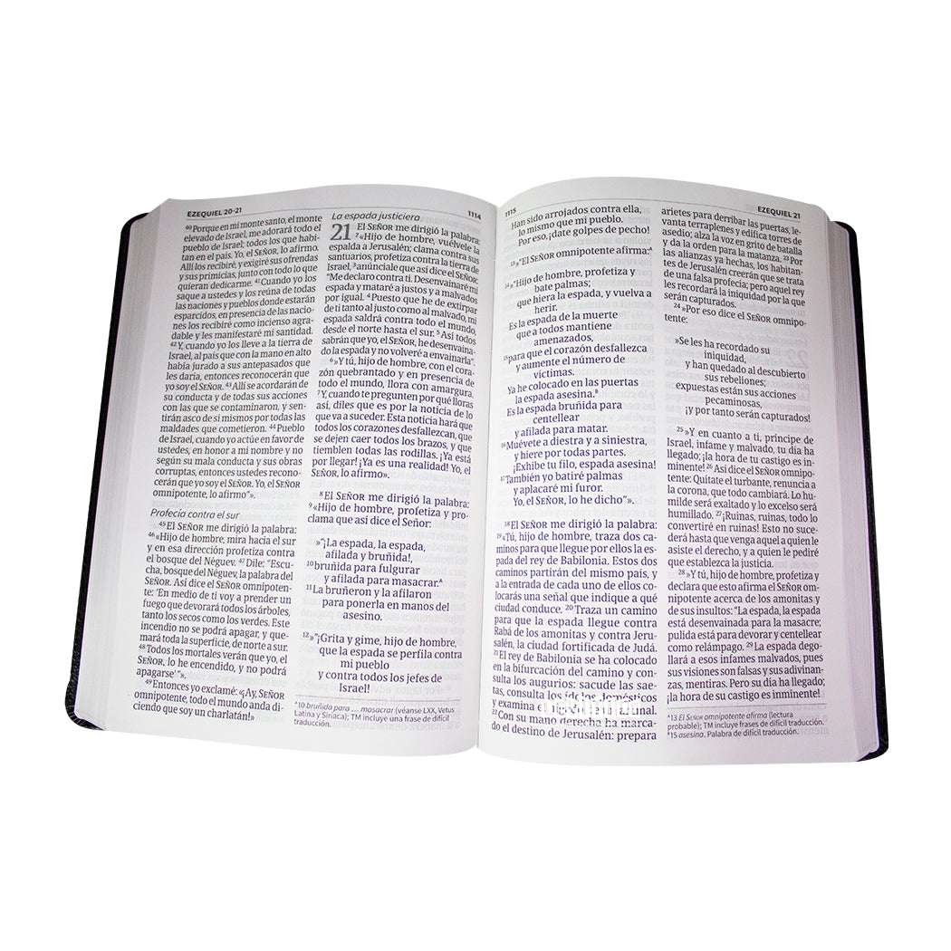 Biblia NVI Letra Súper Gigante, Piel fabricada