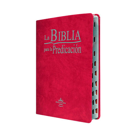 BIBLIA RVR1960 DE LA PREDICACIÓN C/ÍNDICE Fucsia