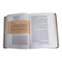 Biblia RVR60 Cronológica, día a día, marrón símil piel