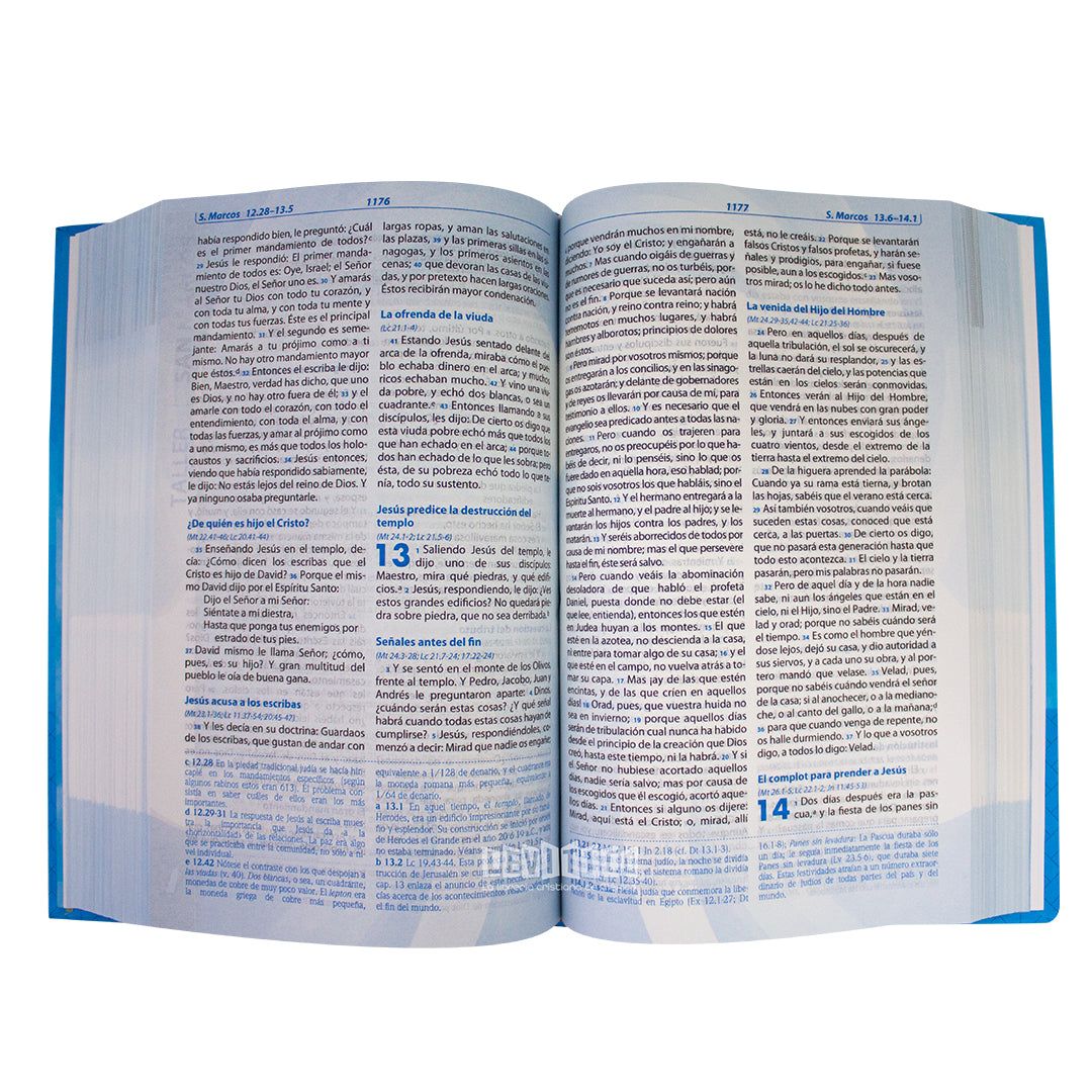 BIBLIA DE ESTUDIO LLAMADOS A LA RECONCILIACIÓN RV1960  Tapa Dura