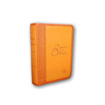 Santa Biblia RVR1960 Bolsillo imita. piel c/índice Naranja
