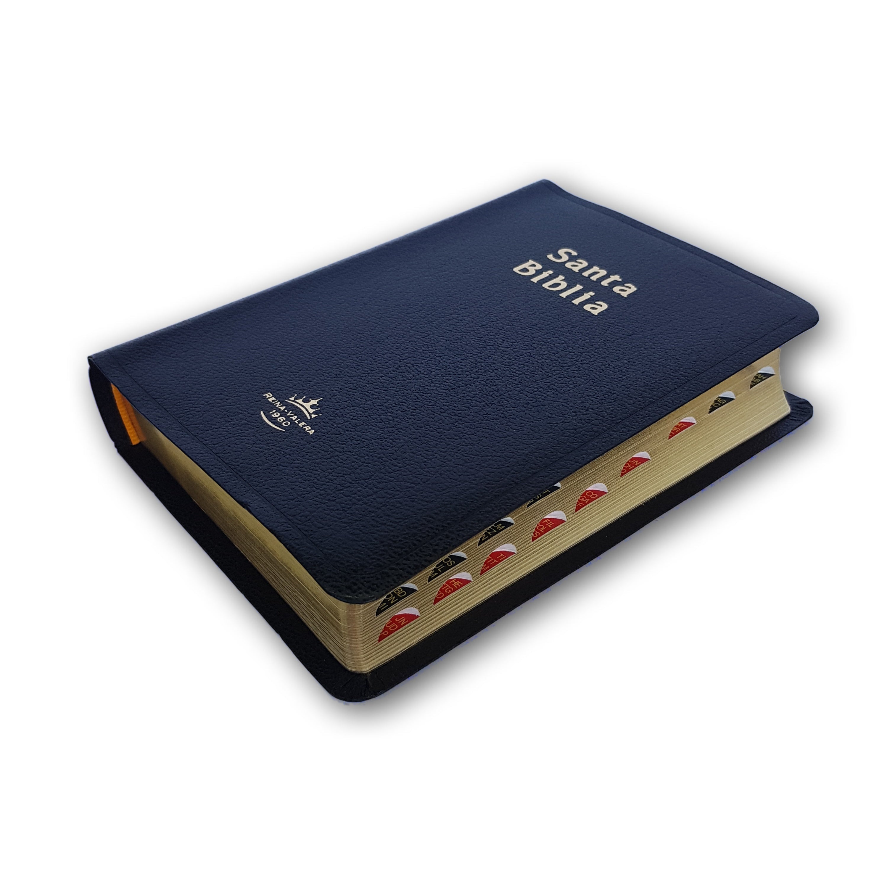 Santa Biblia RVR1960 Compacta imita. Piel negra c/índice