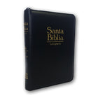 Santa Biblia RVR1960 imita. Piel Acolchonado c/cierre letra grande