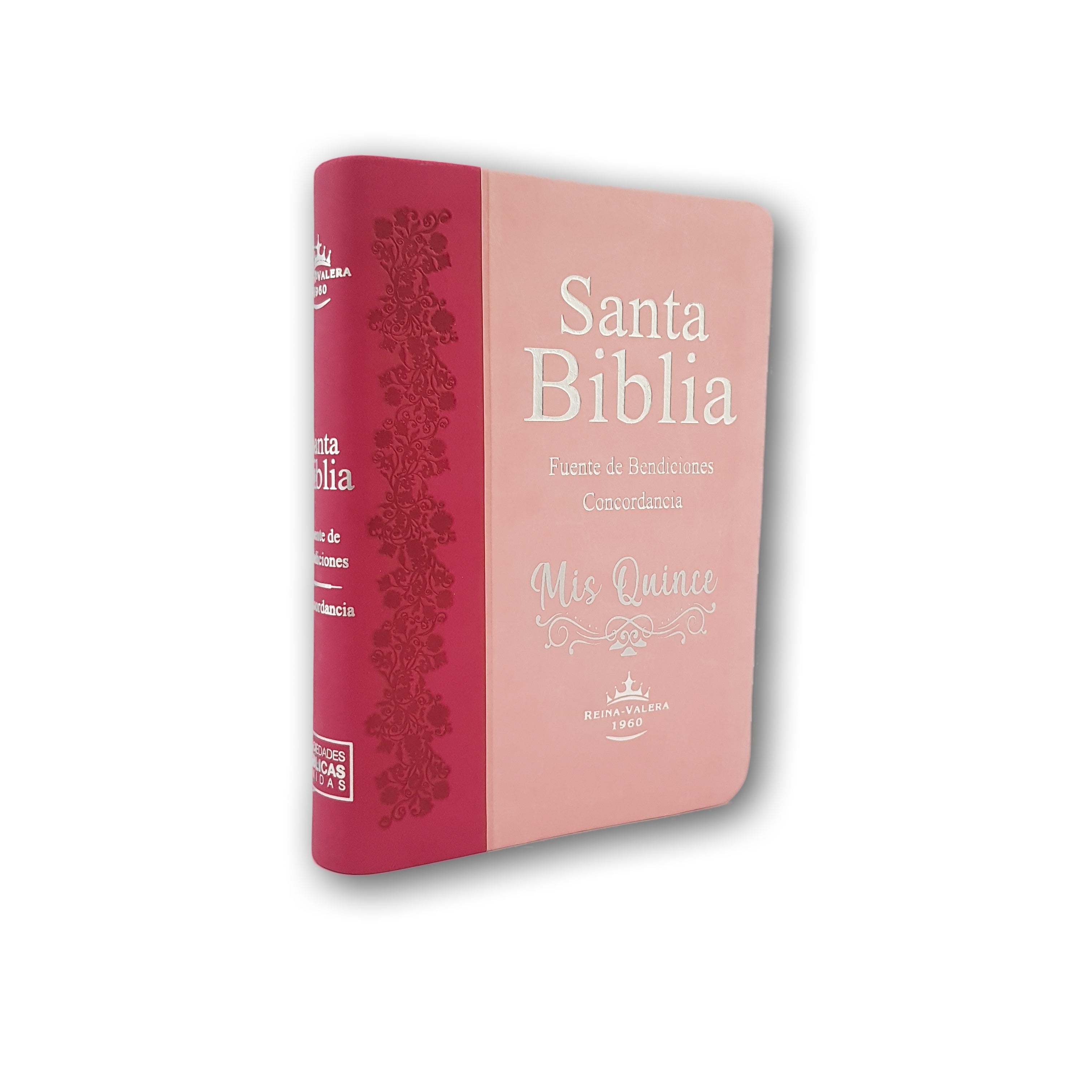 Santa Biblia RVR1960 Compacta Diseño XV años