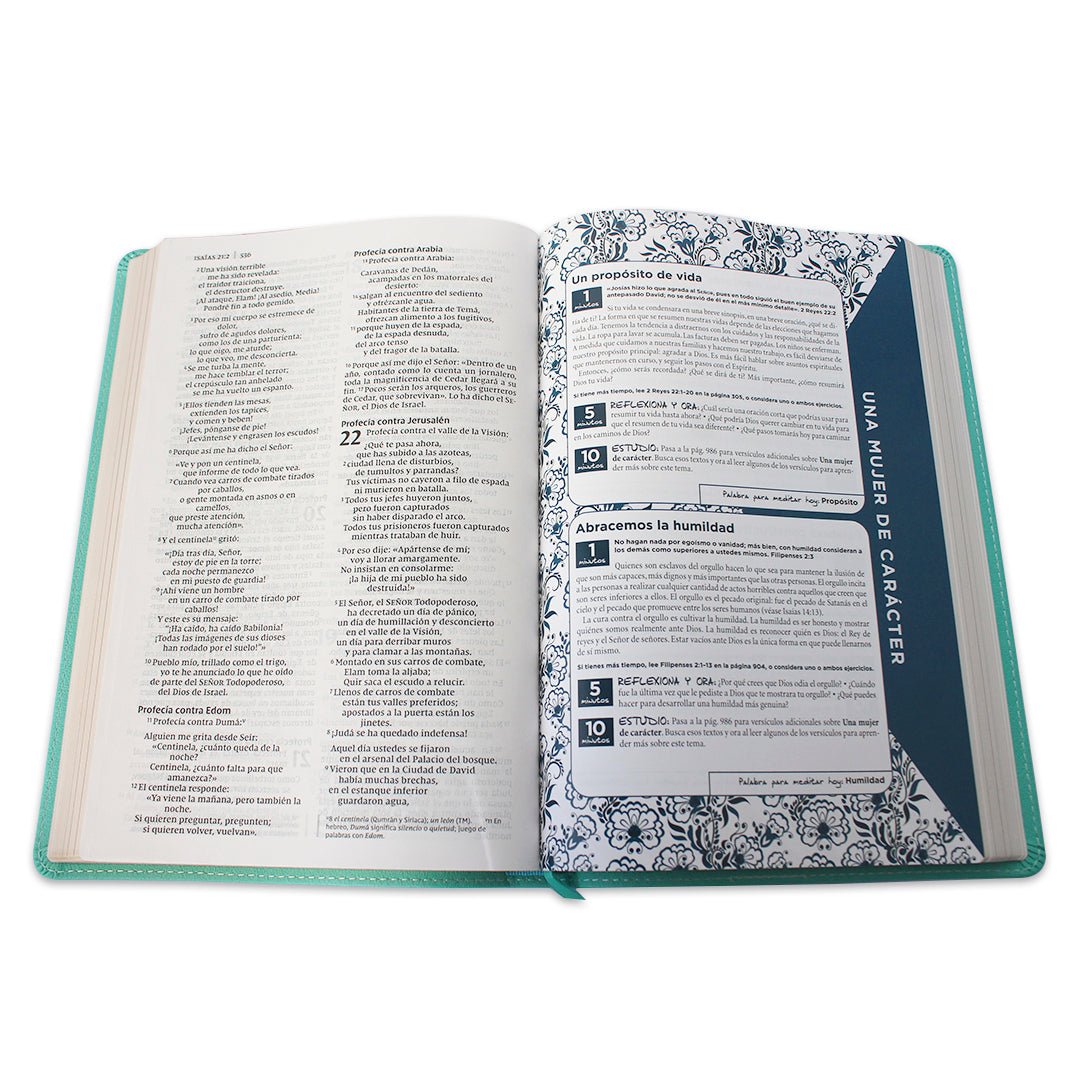 BIBLIA DE LA MAMÁ OCUPADA, TURQUESA NVI - Levítico